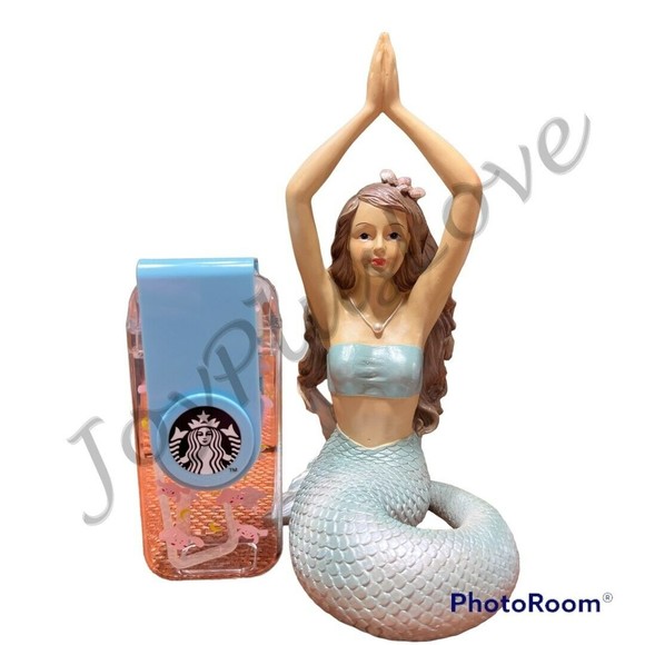 Starbucks Blue Straw Cups Cute Dog Sport Bottle 290 ml SWIRLING STRAW - Picture 1 of 1
